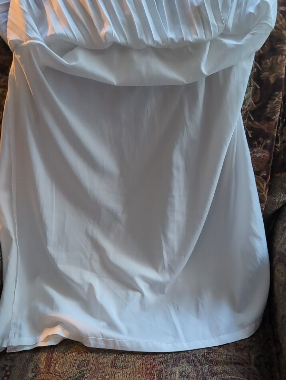 Worthington Pleated Ombre Dress - Size XL - Picture 9 of 10